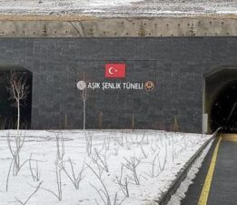 Aşık Şenlik Tüneli’nin 2. tüpü yarın açılacak