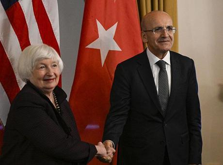 Bakan Şimşek ABD’li mevkidaşı Yellen ile görüştü