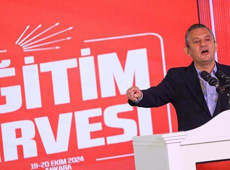 CHP lideri Özel: Türkiye’de eğitimin özelleşmesi geri dönemeyecek noktada