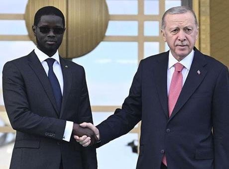 Cumhurbaşkanı Erdoğan, Senegal Cumhurbaşkanı Faye’yi ağırlıyor