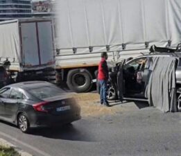 İstanbul’da feci kaza! Otomobil TIR’ın altına girdi: 1 ölü