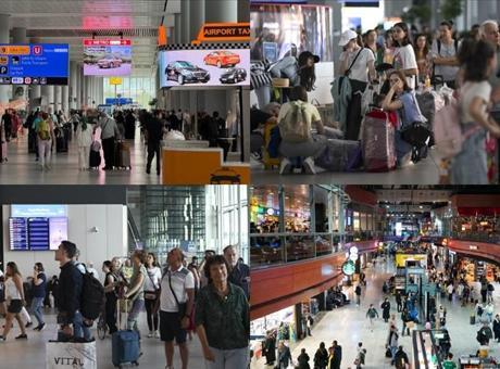İstanbul’daki hava yolcusu 91 milyonu aştı