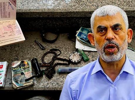 İşte Yahya Sinvar’ın üzerinden çıkanlar: Tesbih, kurşun…