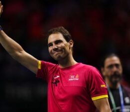 22 Grand Slam şampiyonluğu bulunan 38 yaşındaki Nadal’dan tenise veda