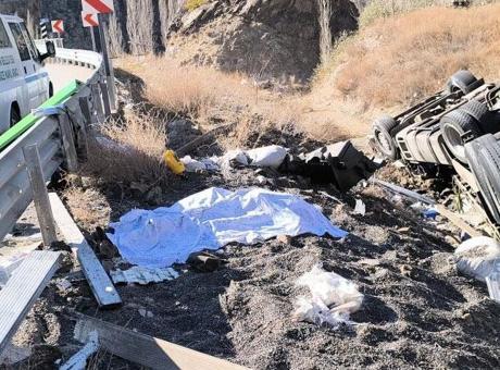 Aracından atlayarak kurtulmaya çalıştı! TIR sürücüsünün feci ölümü