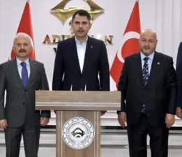 Bakan Kurum, Adıyaman’da İl Koordinasyon Toplantısı’na katıldı