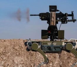 BARS 600 metreden vurdu: Robot köpekler dünyanın radarında