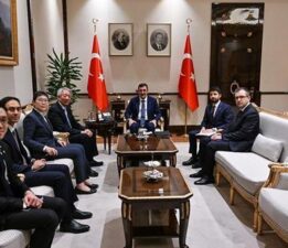 Cumhurbaşkanı Yardımcısı Yılmaz Singapur Ulusal Güvenlik Bakanı’nı kabul etti