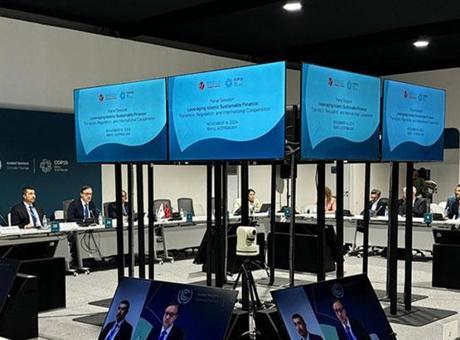 Cumhurbaşkanlığı Finans Ofisi, COP29’da iki panel düzenledi