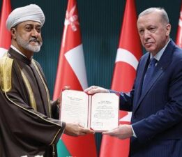 Cumhurbaşkanlığı Külliyesi’nde Devlet Nişanı Tevcih Töreni düzenlendi