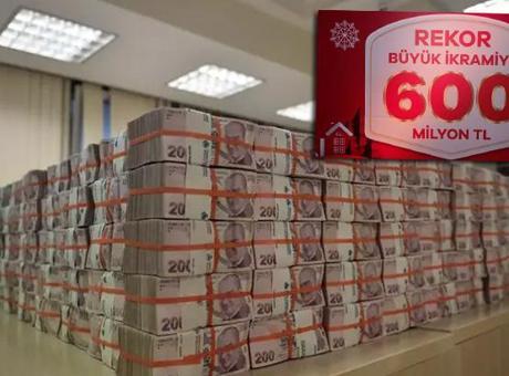 Dağıtım garantili 600 milyon TL’lik rekor ikramiye: Türkiye’de bir ilk