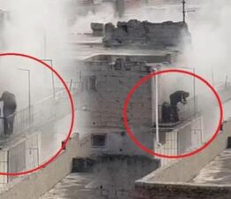 Dehşet dolu dakikalar! Baba ve 2 çocuğu dumanların arasında kaldı