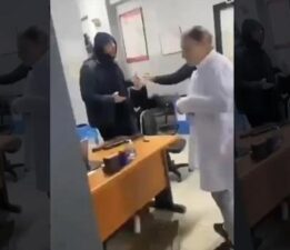 Ehliyet raporu almak için Aile Sağlığı Merkezi’ne geldi! Ortalığı birbirine kattı