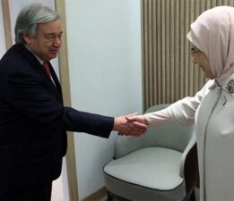 Emine Erdoğan BM Genel Sekreteri Guterres ile bir araya geldi! İşte masadaki konular…