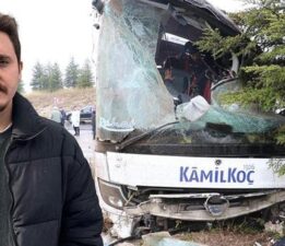 Eskişehir’de otobüs kazası! Dehşeti yaşayan yolcu konuştu: 4 kez takla attık