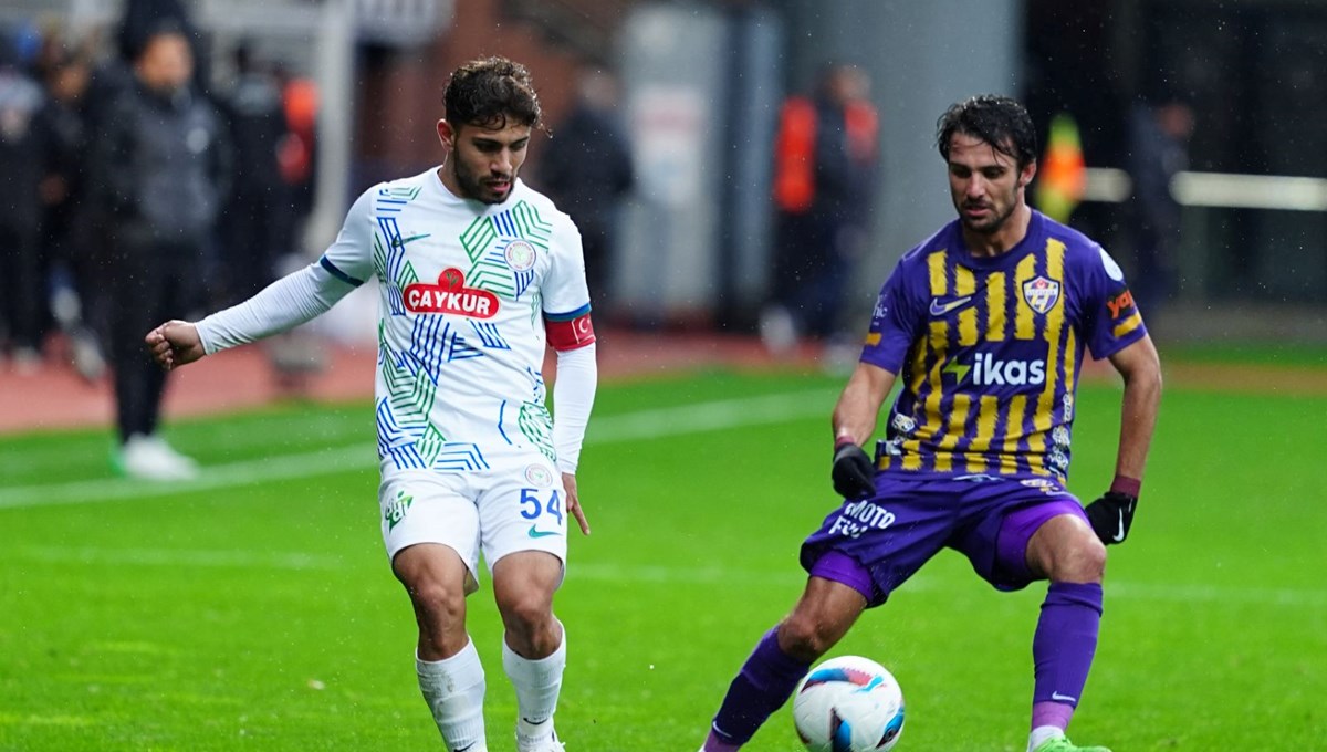Eyüpspor, Çaykur Rizespor’a mağlup oldu