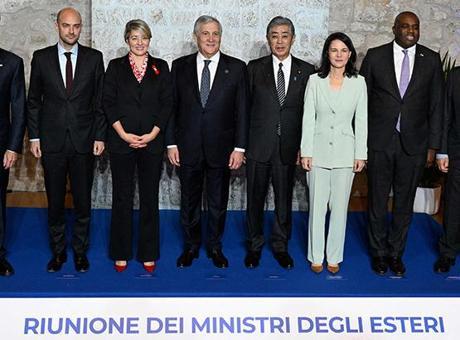 G7 Dışişleri Bakanları, Orta Doğu ve Rusya-Ukrayna Savaşı gündemiyle İtalya’da toplandı