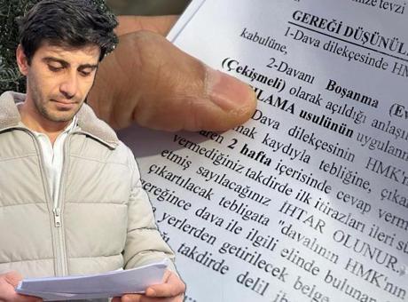 Gelen boşanma tebligatı şoke etti! ‘Kız arkadaşıma nasıl açıklayacağım’