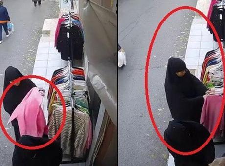 Her şey saniyeler içinde yaşandı! Kaşla göz arasında çaldı