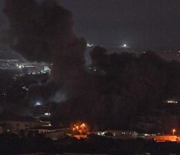 İsrail Beyrut’u vurdu! Bölgeden dumanlar yükseldi