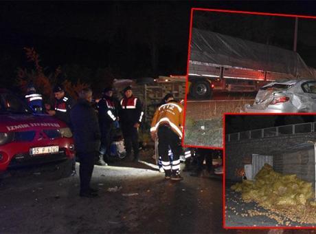 İzmir’de TIR otomobillere çarptı! Ölü ve çok sayıda yaralı var