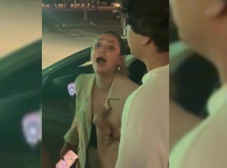 Kadın sürücü dehşet saçtı! ‘Sen dua et ben seni yaşatıyorum’