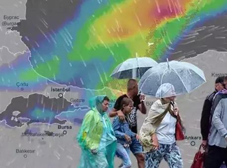 Meteoroloji yeni hava durumu haritası yayımladı! Osmaniye’de dolu ve sağanak etkili oldu