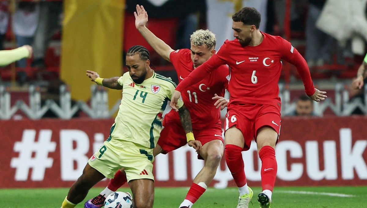 Milli maç canlı: Türkiye, liderlik hedefiyle Galler karşısında