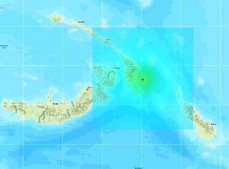 Papua Yeni Gine’de 6.6 büyüklüğünde deprem