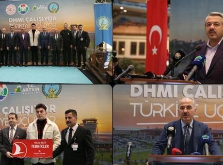 Rize-Artvin Havalimanı’nda yolcu sayısı 2,5 milyonu aştı