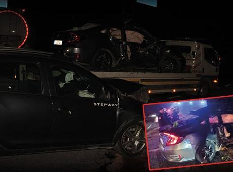 Şanlıurfa’da feci kaza! İki otomobil çarpıştı: 1 ölü, 6 yaralı