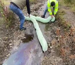 Sapanca Gölü’nde amatör balıkçılar gördü, ekipler hemen harekete geçti
