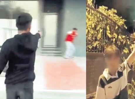 Sokak ortasında silahlar konuştu! Başrolde çocuklar ve gençler…
