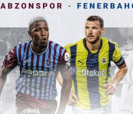 Trabzonspor – Fenerbahçe rekabetinde 136. randevu (İlk 11’ler belli oldu)