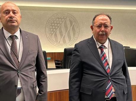 YSK Başkanı Ahmet Yener, ABD Başkanlık seçimi için Washington’da
