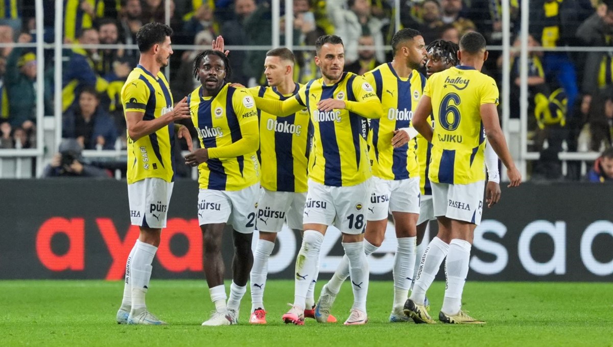 Zirve takibi sürüyor: Fenerbahçe’den 4 gollü galibiyet