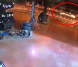 10 yaşındaki kız çocuğunun öldüğü feci kaza! Metrelerce havaya savrulmuş