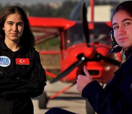 16 yaşında büyük başarı! Türkiye’nin en genç kadın pilot adayı oldu