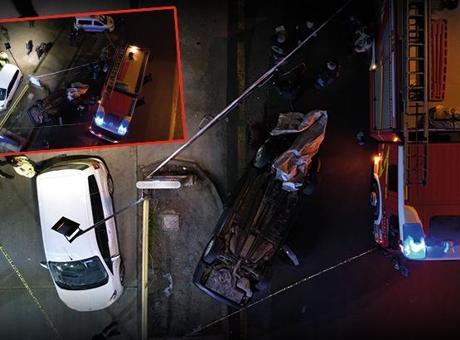 Ankara’da feci kaza: 2 ölü