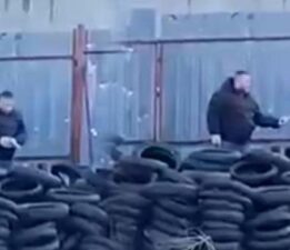 Ataşehir’de dehşet anları! Boş arazide etrafa rastgele ateş etti