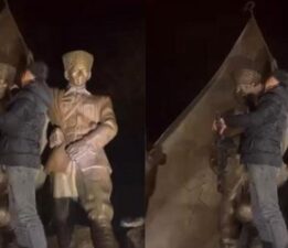 Atatürk Anıtı’nda büyük saygısızlık! Gözaltına alındı