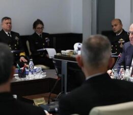 Bakan Güler, Deniz Kuvvetleri Komutanlığı’nın toplantısına katıldı