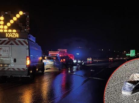 Bursa’da korkunç kaza! Karşıya geçmek istersen TIR’ın altında kaldı