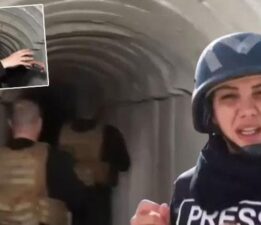 CNN TÜRK, Tel Rıfat’ın kalbinde! Fulya Öztürk terör örgütüne ait tünelleri görüntüledi