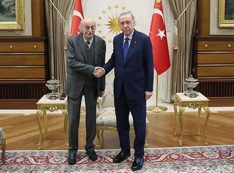 Cumhurbaşkanı Erdoğan, Velid Canbolat’ı kabul etti