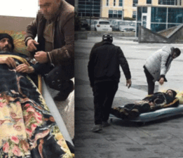 Duruşmaya tekerlekli yatak ile geldi, eşinden boşandı!