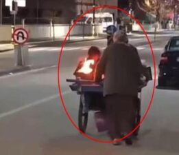 El arabası üzerinde yaktığı ateşle çocuklarını ısıtmıştı! Şoke eden gerçek