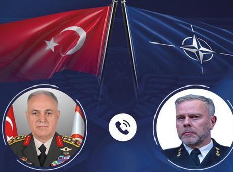 Genelkurmay Başkanı Gürak, NATO Askeri Komite Başkanı Bauer görüştü