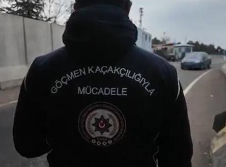 Göçmen kaçakçılığına geçit yok! 81 ilde Kalkan-35 operasyonu