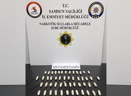 İranlı zanlı Samsun’da yakalandı! Bağırsağında bulundu